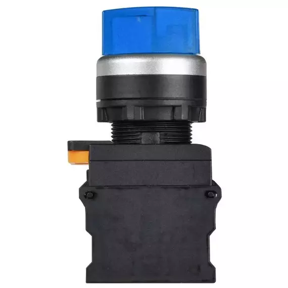 Переключатель 3 полож. 2НО с подсветкой син. MASTER IEK MI-SW60-20XD-4-14-3-K07, изображение 2