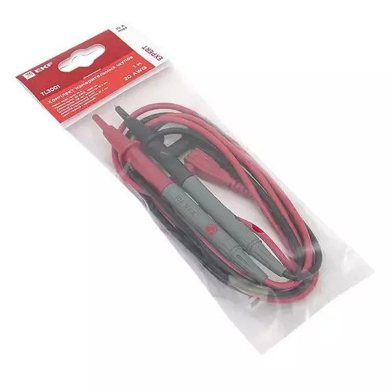 Комплект измерительных щупов TL3001 (1м) (20AWG) Expert EKF TL3001, изображение 9