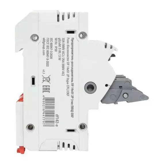 Предохранитель-разъединитель DF 14х51 2п (тип ПВЦ) EKF df142-e, изображение 7