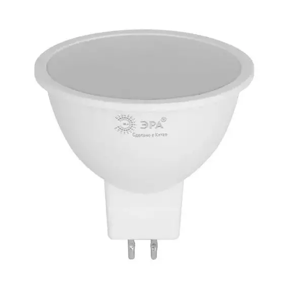 Лампа светодиодная GREEN LINE MR16-10W-840-GU5.3 GL 10Вт софит 4000К яркий свет бел. GU5.3 Эра Б0067064, изображение 3