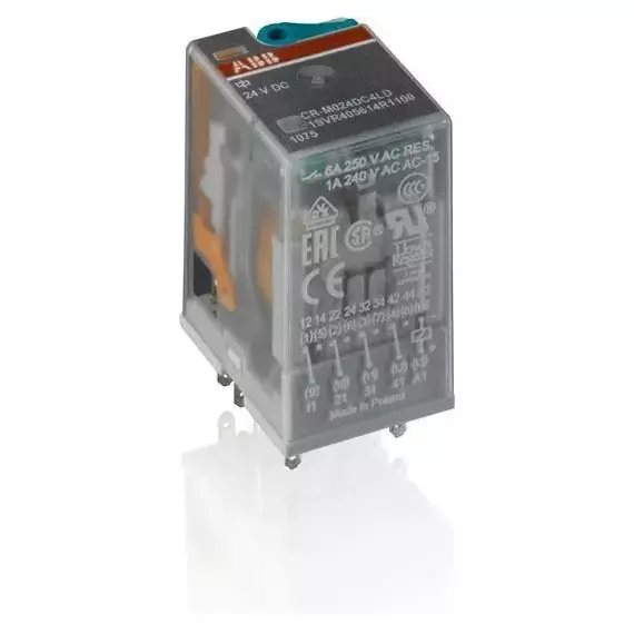 Реле CR-M230AC4L 230B AC 4ПК (6A) ABB 1SVR405613R3100