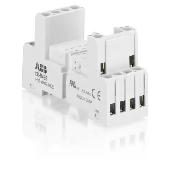 Цоколь CR-M4SS для реле CR-M2/4ПК ABB 1SVR405651R3000