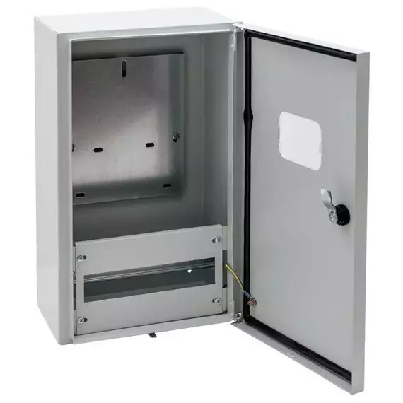 Щит ЩУ-3/1-0 (ЩУРН-3/12) (540x310x165) 12 мод. IP54 EKF mb54-3, изображение 2