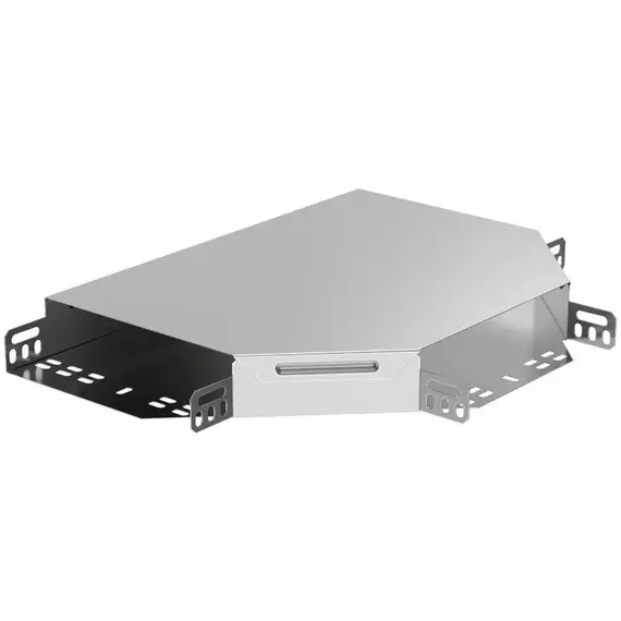 Ответвитель для лотка Т-образ. горизонт. 200х50 с кр. IEK CLP1T-050-200