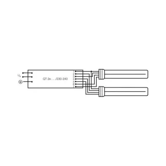 Лампа люминесцентная компакт. DULUX L 55W/840 2G11 OSRAM 4050300295879, изображение 2