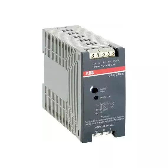 Блок питания CP-E 24/10.0 вх. 90-132/180-264В AC/210-370В DC вых. 24В DC/10А ABB 1SVR427035R0000 ABB 1SVR427035R0000 ABB 1SVR427035R0000