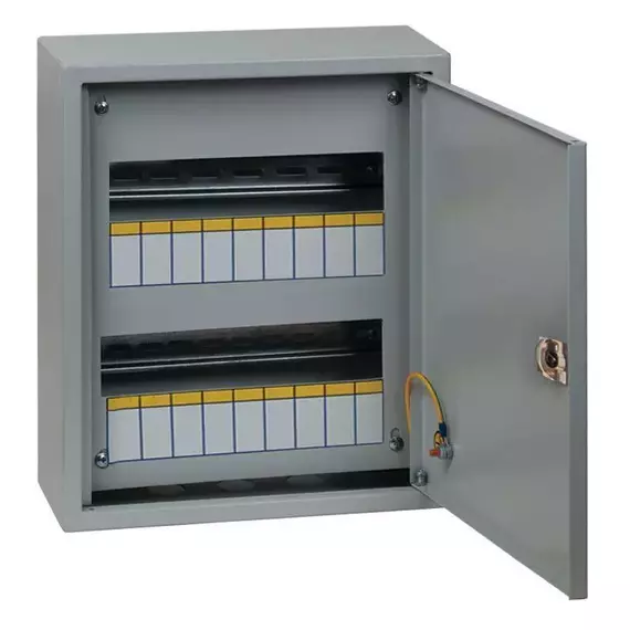 Щит ЩРН-18 (з) IP31 пласт. замок EKF mb21-18n, изображение 2