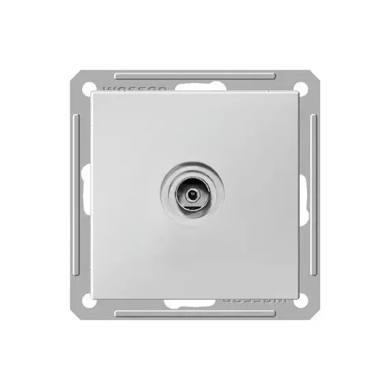 Механизм коннектора TV антенны 1-м СП W59 оконечная без рамки бел. SchE RTS-151-1-86