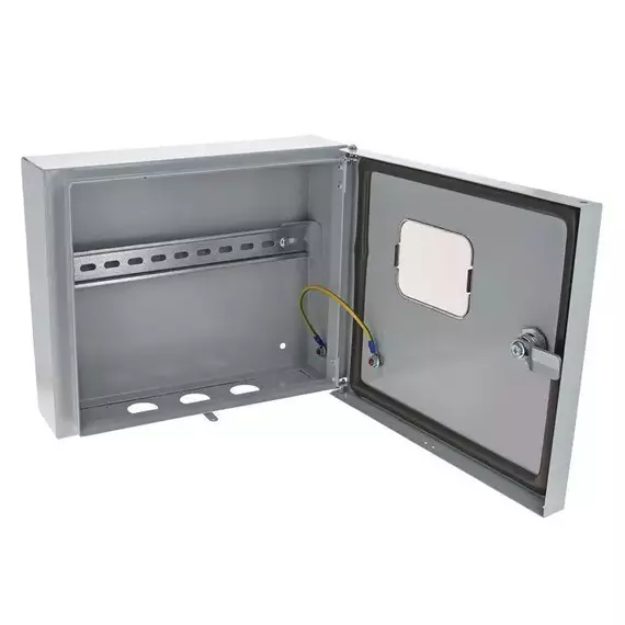 Щит ЩУ-1/1-0 (250х300х100) счетчик на DIN-рейку IP54 EKF mb54-1E, изображение 2