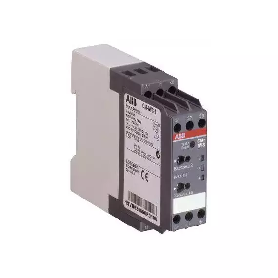 Реле контроля сопротивления изоляции CM-IWS.1S (1-100кОм) Uизм=250В AC/300В DC ABB 1SVR730660R0100