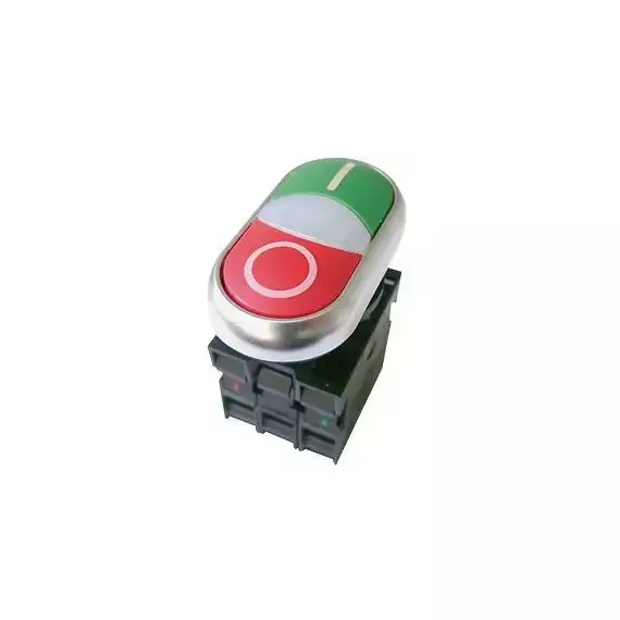 Кнопка двойная M22-DDL-GR-X1/X0/K11/230-W EATON 216509
