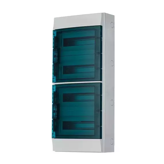 Бокс настенный 48М прозр. дверь Mistral65 (с клемм) ABB 1SLM006501A1207