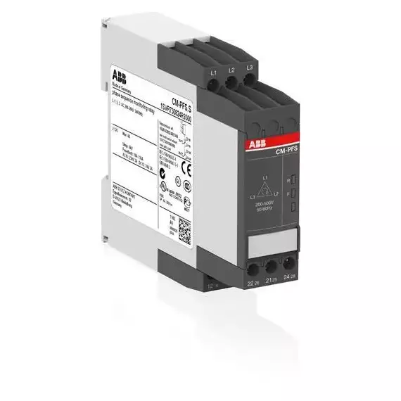 Реле контроля напряжения CM-PFS.S 3х200-500В AC 2ПК винтовые клеммы ABB 1SVR730824R9300