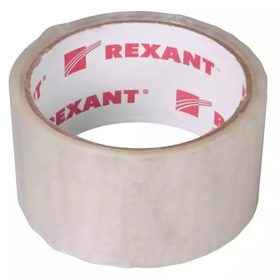Скотч упаковочный 48ммx36м 50мкм прозр. Rexant 09-4201