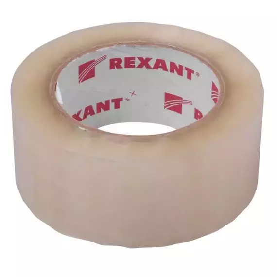Скотч упаковочный 48ммx66м 50мкм прозр. Rexant 09-4202