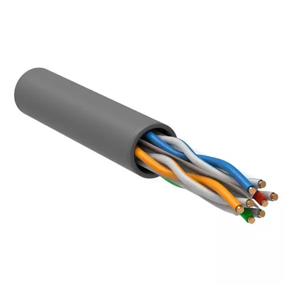 Кабель связи витая пара U/UTP (23AWG) кат.6 4х2 (305м) (м) ITK LC1-C604-111