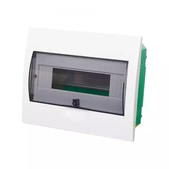 Бокс СП EASY9 встраив. с прозр. дверью 1ряд 12мод. SchE EZ9E112S2FRU