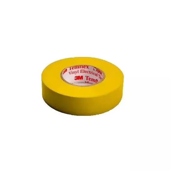 Изолента ПВХ 15мм Temflex 1300 желт. (рул.10м) 3М 7100081320, изображение 5