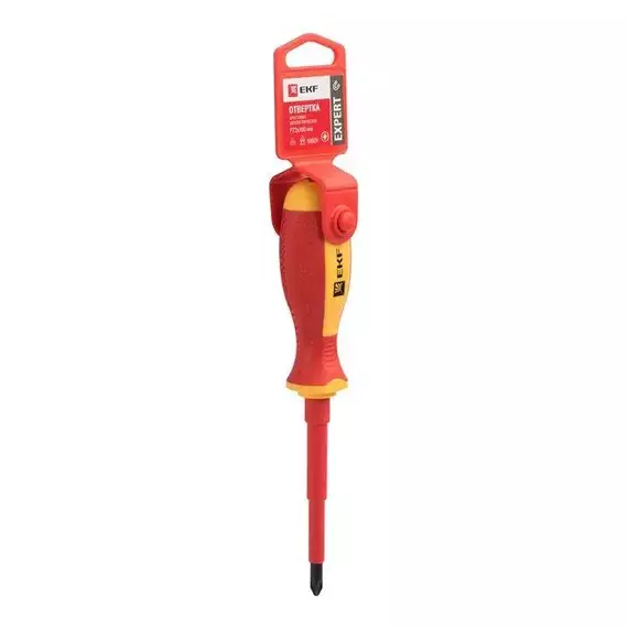 Отвертка PH2х100мм Expert 1000В PROхima EKF ph-2-100-exp-in, изображение 2