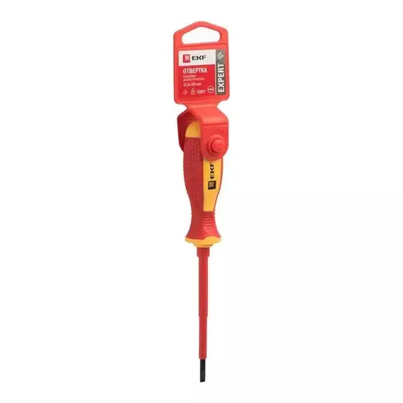 Отвертка SL4х100мм Expert 1000В PROхima EKF sl-4-100-exp-in