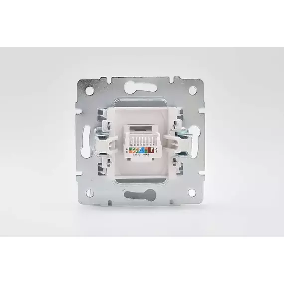 Механизм розетки компьютерн. 1-м СП KARINA RJ45 бел. LEZARD 707-0288-139, изображение 10