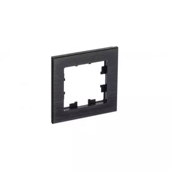 Рамка 1-м AtlasDesign Nature металл оникс SchE ATN312301