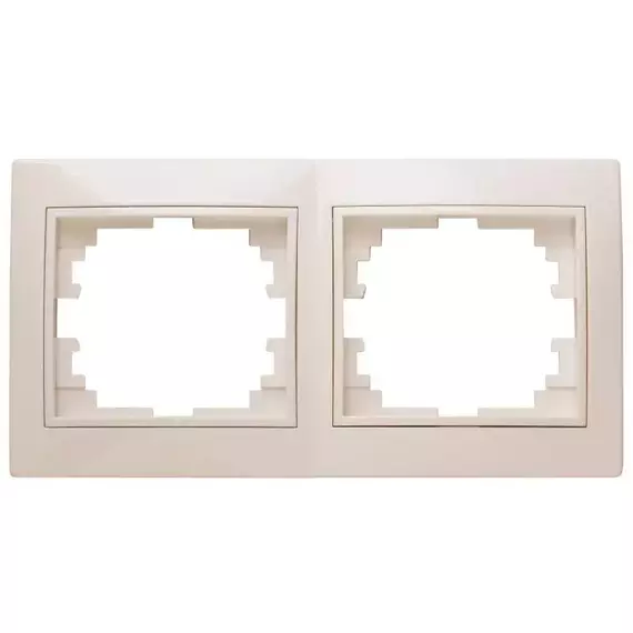 Рамка 2-м СП Plano 1-502-02 гор. сл. кость Intro Б0027626
