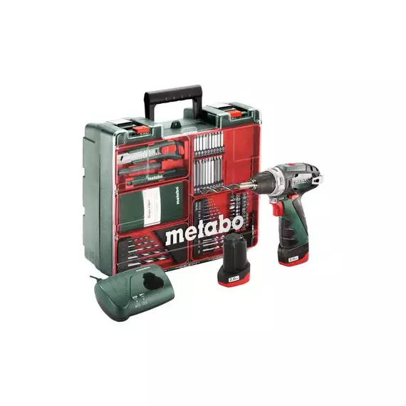 Винтоверт аккумуляторный PowerMaxx BS Basic Set 2х2.0Ач с наб.осн Metabo 600080880