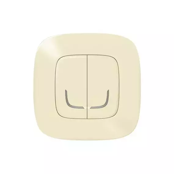 Выключатель умный беспроводной 2-кл. Valena Allure сл. кость Netatmo 752687