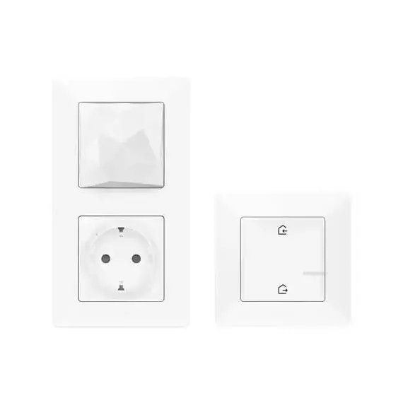 Пакет умный стартовый Valena Life (шлюз WiFi+розетка умн. 2К+З 16А 230В+главн. беспроводн. выкл. "Я дома/Я вне дома") бел. Netatmo 752196
