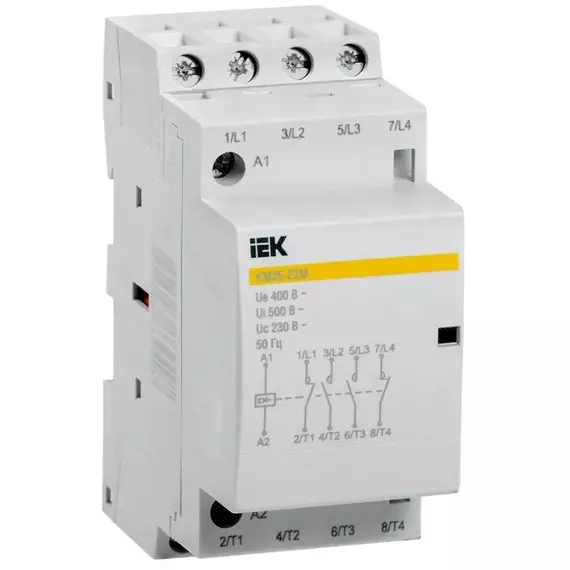 Контактор модульный КМ25-22М AC IEK MKK11-25-22