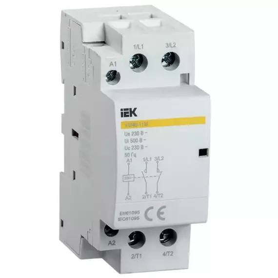 Контактор модульный КМ40-11М AC IEK MKK11-40-11