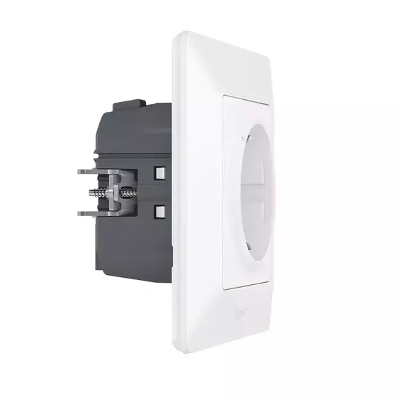 Розетка умная 2К+З Valena Life 16А 230В бел. Netatmo 752194, изображение 3