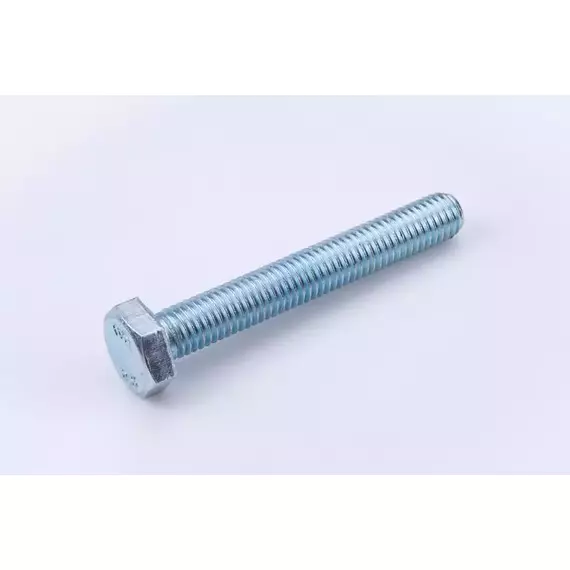Болт М10х60 с шестигранной головкой цинк. DIN 933 (уп.20шт) класс прочности 5.8. пакет СТРОЙМЕТИЗ UTORM3012098