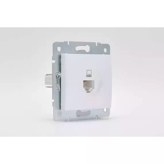 Механизм розетки компьютерн. 1-м СП KARINA RJ45 бел. LEZARD 707-0288-139, изображение 4