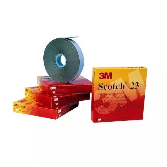 Изолента ЭПР самослипающаяся 19мм (рул.9.1м) Scotch 23 черн. 3М 7000007286, изображение 10