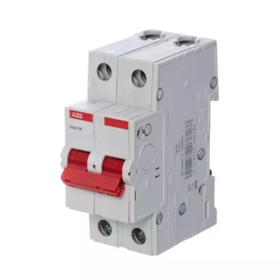 Выключатель нагрузки мод. 2п 63А Basic M BMD51263 ABB 2CDD642051R0063