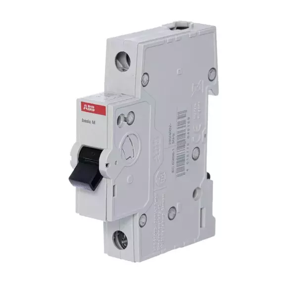 Выключатель автоматический модульный 1п C 6А 4.5кА Basic M BMS411C06 ABB 2CDS641041R0064