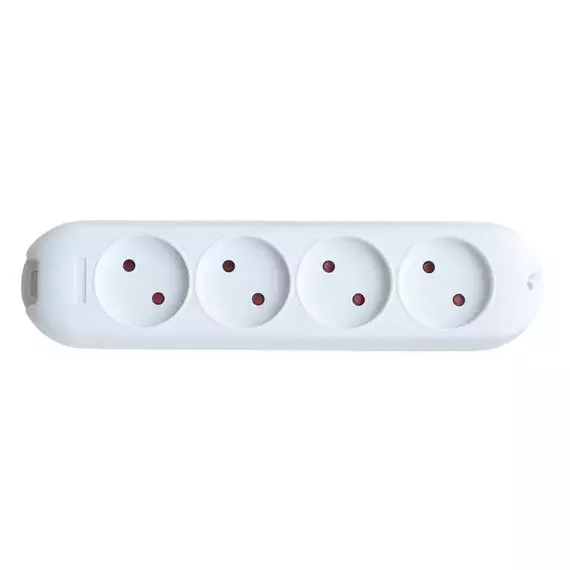 Колодка удлинителя 4N-SMART 4-м 5240 10А без заземл. IN HOME 4690612010458