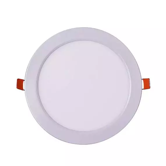 Светильник светодиодный ультратонкий встраив. PPL-R 12Вт 4000К IP40 WH d170мм круглый Jazzway 5008540A