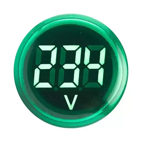 Индикатор значения напряжения ED16-22VD зел. PROxima EKF ed16-22vd-g, изображение 2