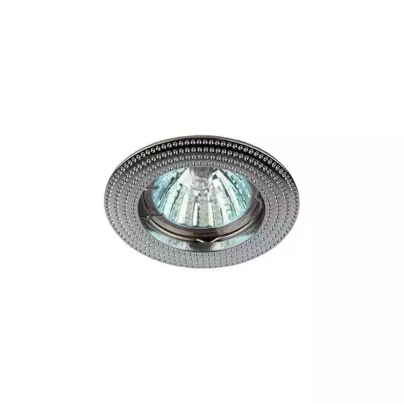 Светильник KL55 CH 50Вт MR16 12В/220В точечный литой хром. ЭРА Б0017099