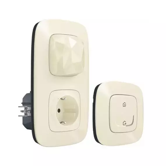 Пакет умный стартовый Valena Allure (шлюз WiFi+розетка умн. 2К+З 16А 230В+главн. беспроводн. выкл. "Я дома/Я вне дома") сл. кость Netatmo 752696, изображение 7