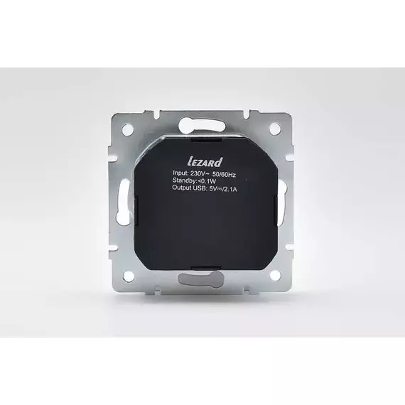 Механизм розетки 1-м СП KARINA 16А с з/к + USB разъем бел. LEZARD 707-0288-181, изображение 15