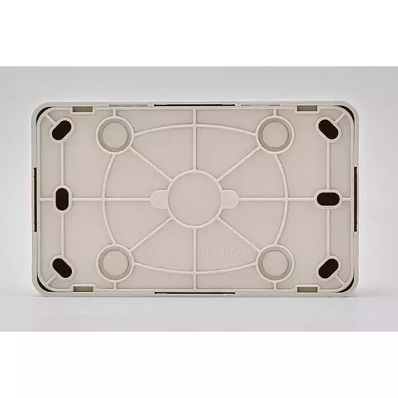 Розетка 2-м ОП VIOLA с заземл. крем. LEZARD 751-0300-127, изображение 17