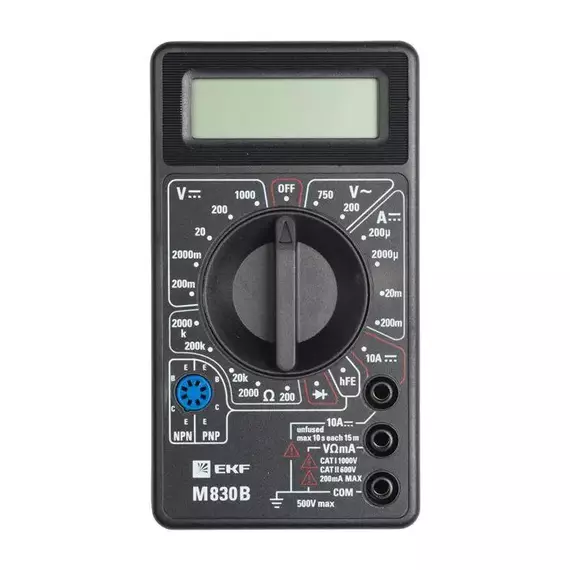 Мультиметр цифровой M830B Master EKF In-180701-bm830B, изображение 9