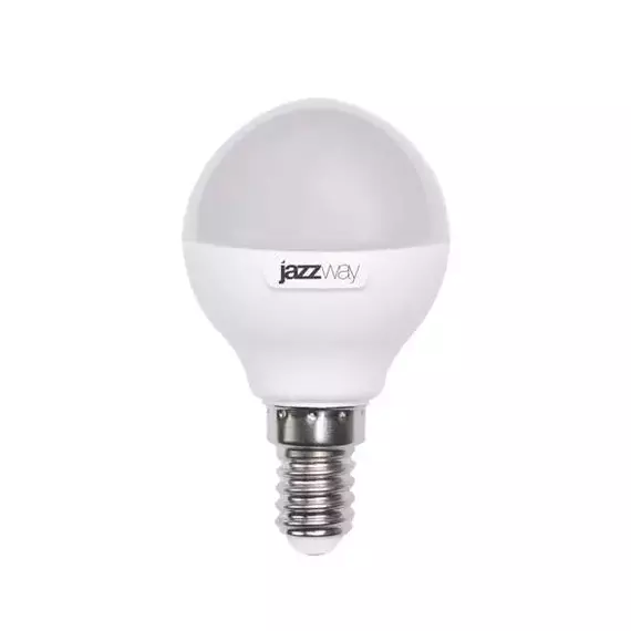 Лампа светодиодная PLED-SP G45 9Вт шар 5000К холод. бел. E14 820лм 230В JazzWay 2859600A