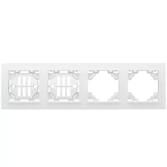 Рамка 4-м Минск горизонтальная бел. Basic EKF ERM-G-304-10