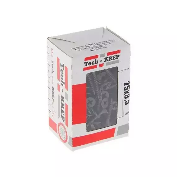 Саморез 3.5х25 гипсокартон-металл (уп.200шт) коробка Tech-Krep 102129