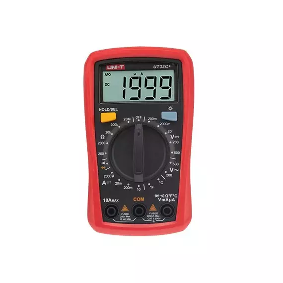 Мультиметр портативный UT33C+ с измер. температуры прозвонка UNI-T 13-0057